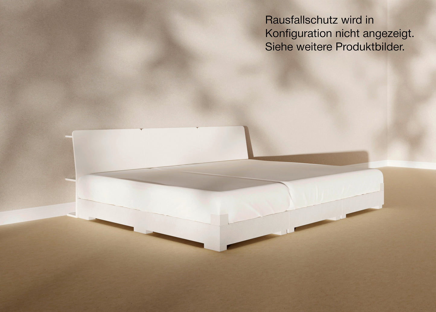 PALU Bett in weiß