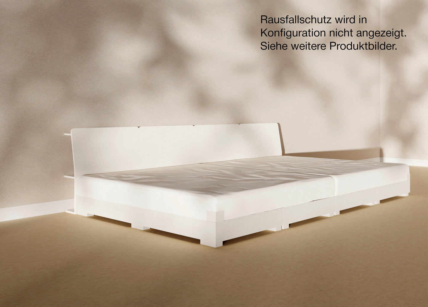 PALU Bett in weiß