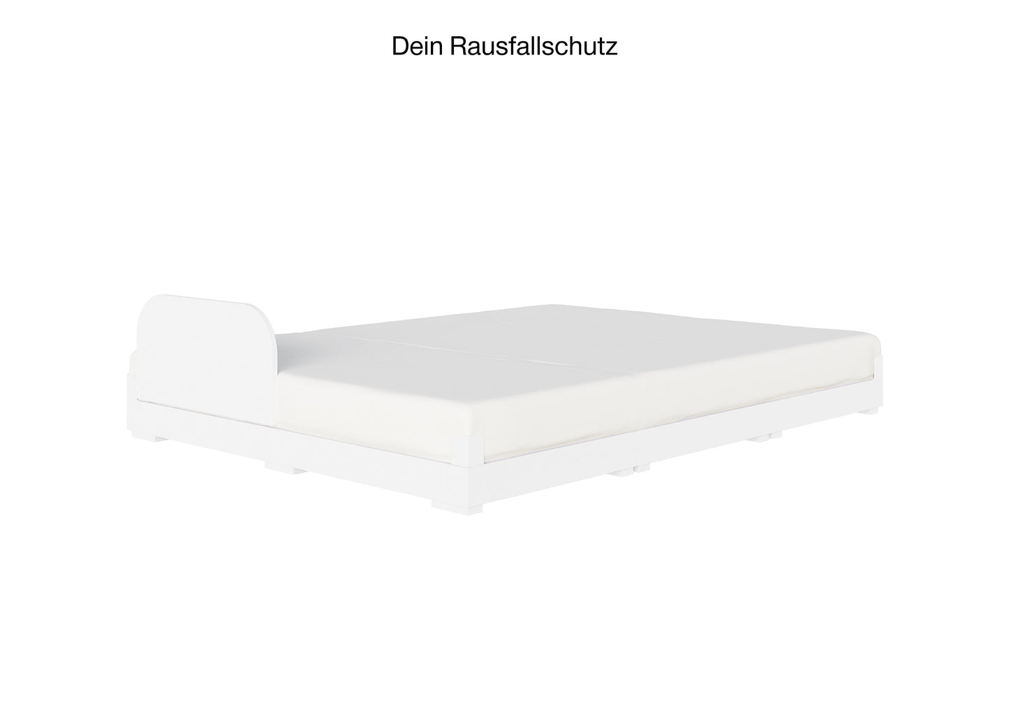 PALU Bett in weiß