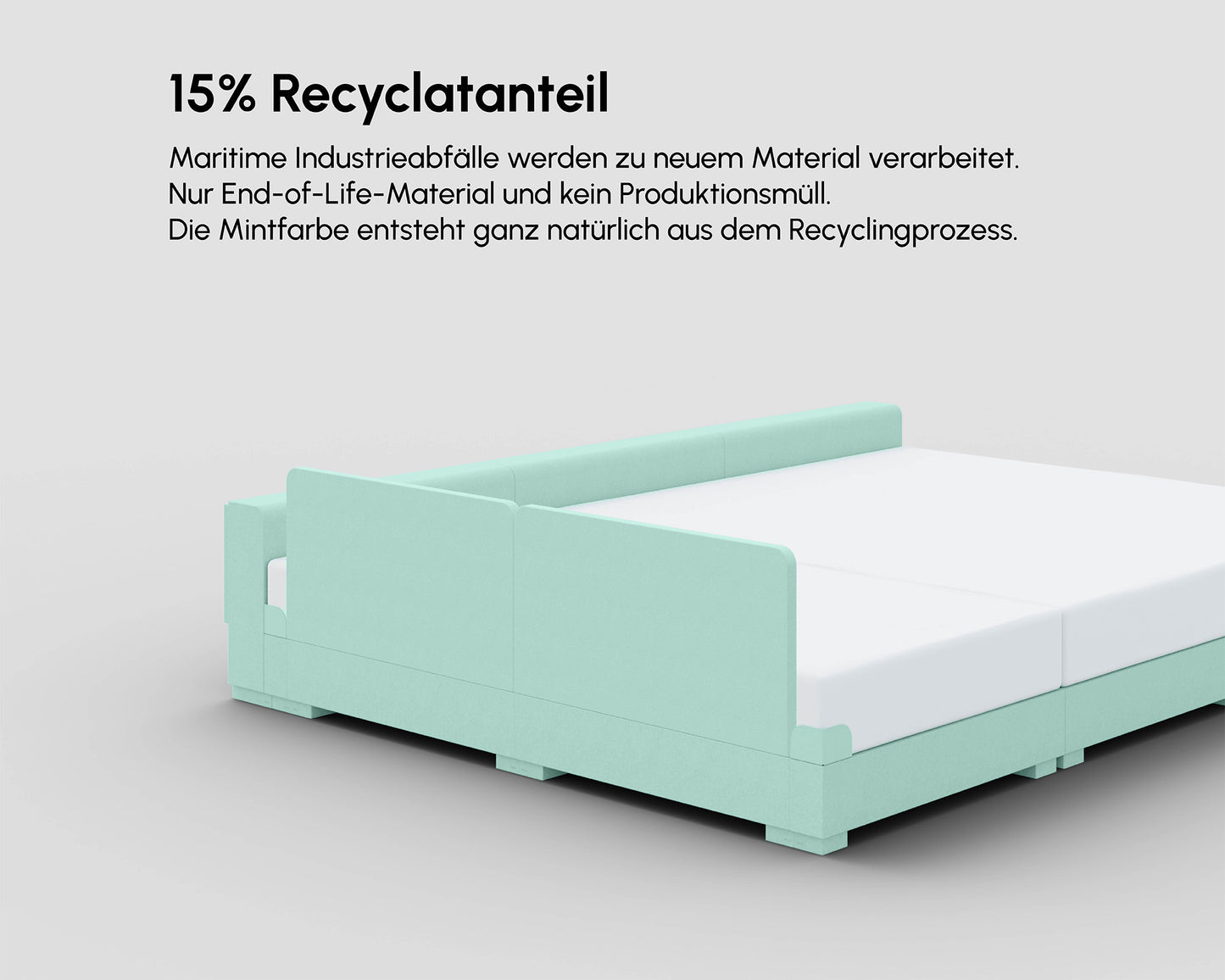PALU Familienbett Material mint konfigurator