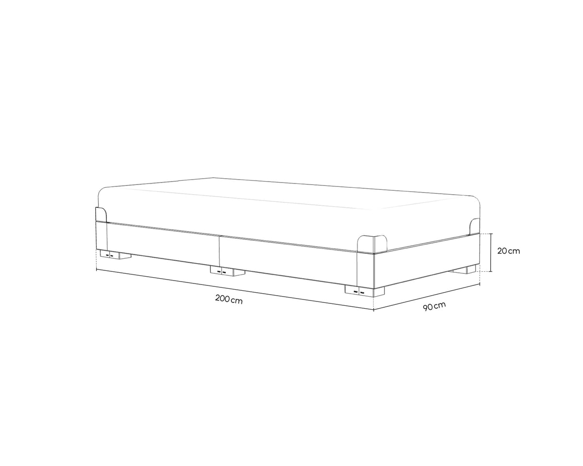 PALU Familienbett Starter-Set 90 x 200 cm