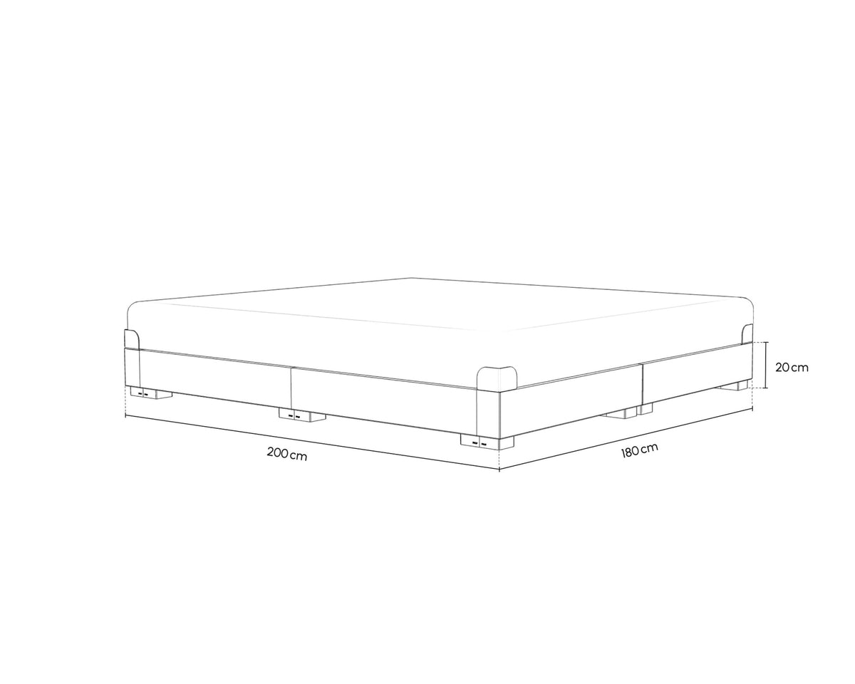 PALU Familienbett Starter-Set 180 x 200 cm