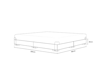 PALU Familienbett Starter-Set 180 x 200 cm