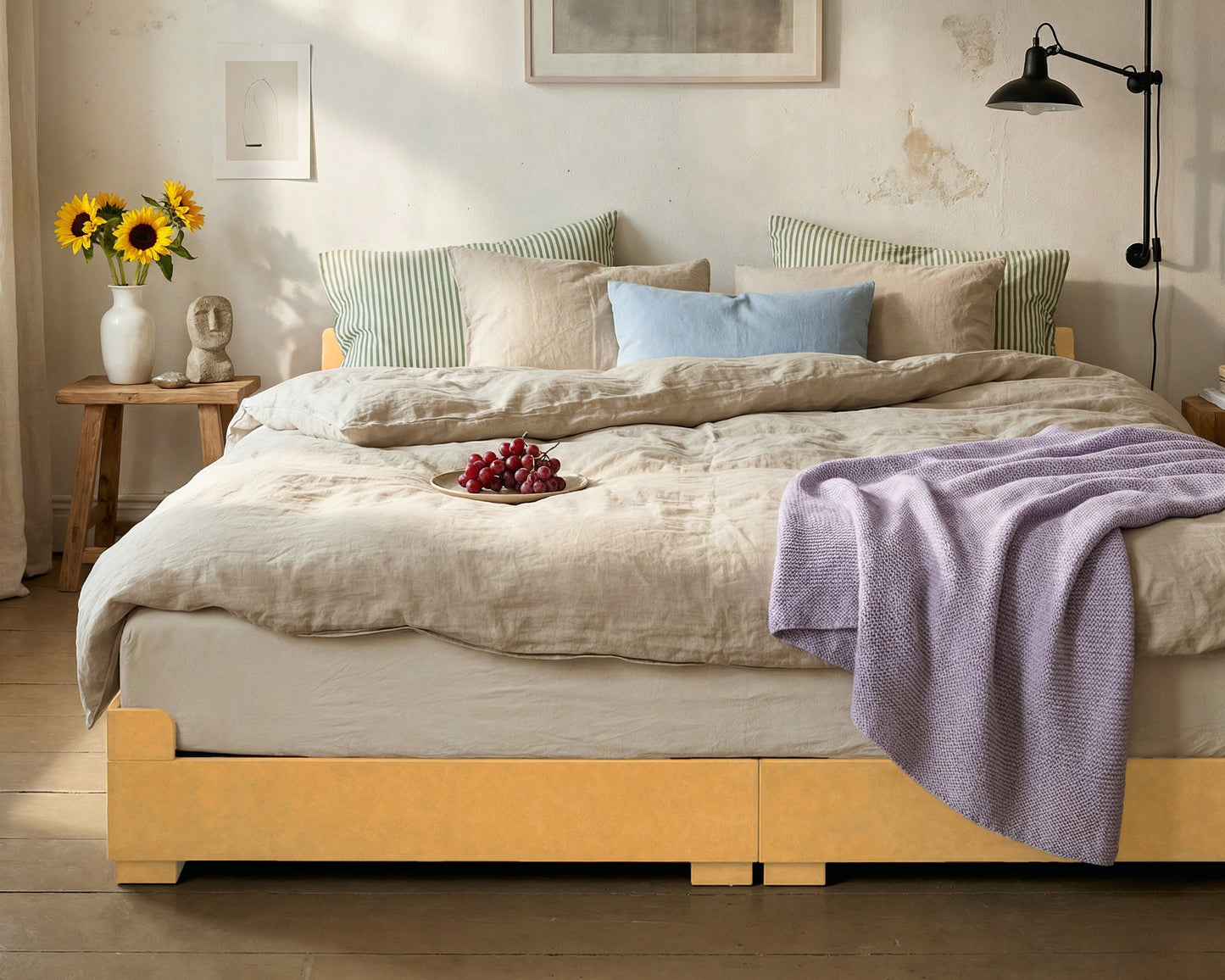 PALU Familienbett Komfort-Set 180 x 200 cm