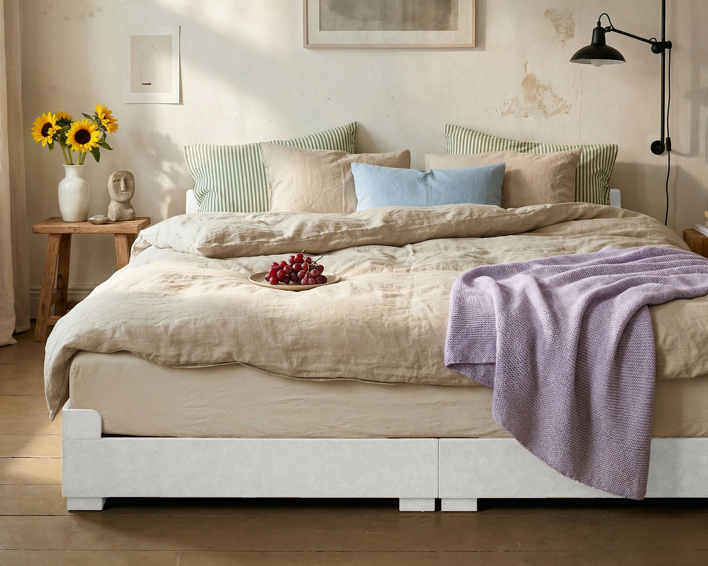 PALU Familienbett Komfort-Set 180 x 200 cm