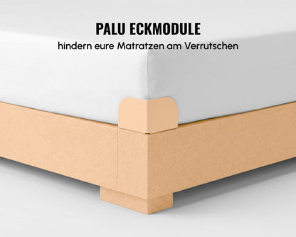 PALU Familienbett Eckmodule Konfigurator Zubehör apricotorange