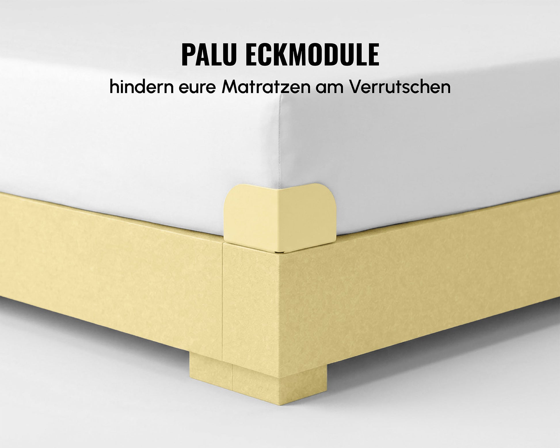 PALU Familienbett Eckmodule Konfigurator Zubehör pastellgelb