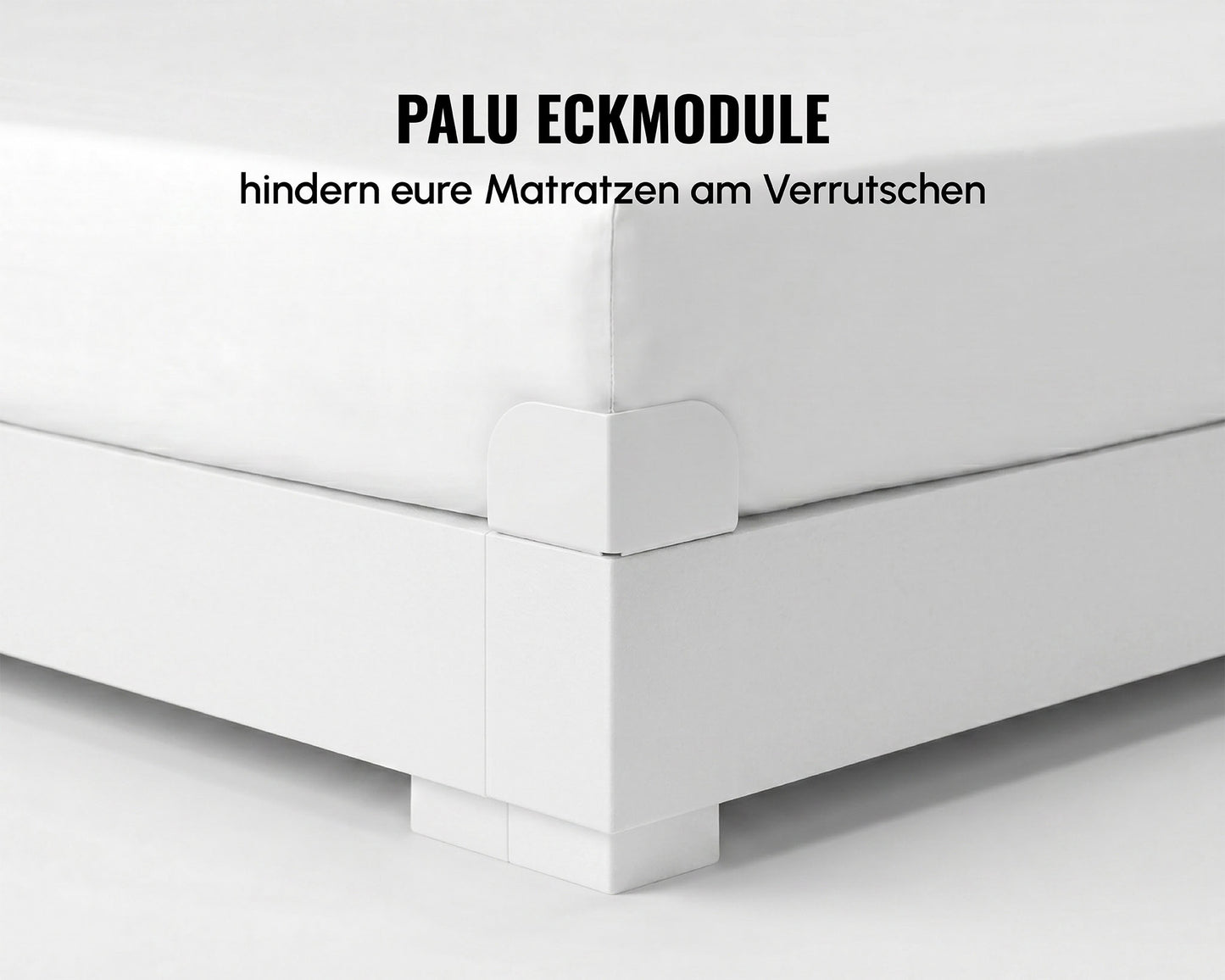 PALU Familienbett Eckmodule Konfigurator Zubehör wohnweiß