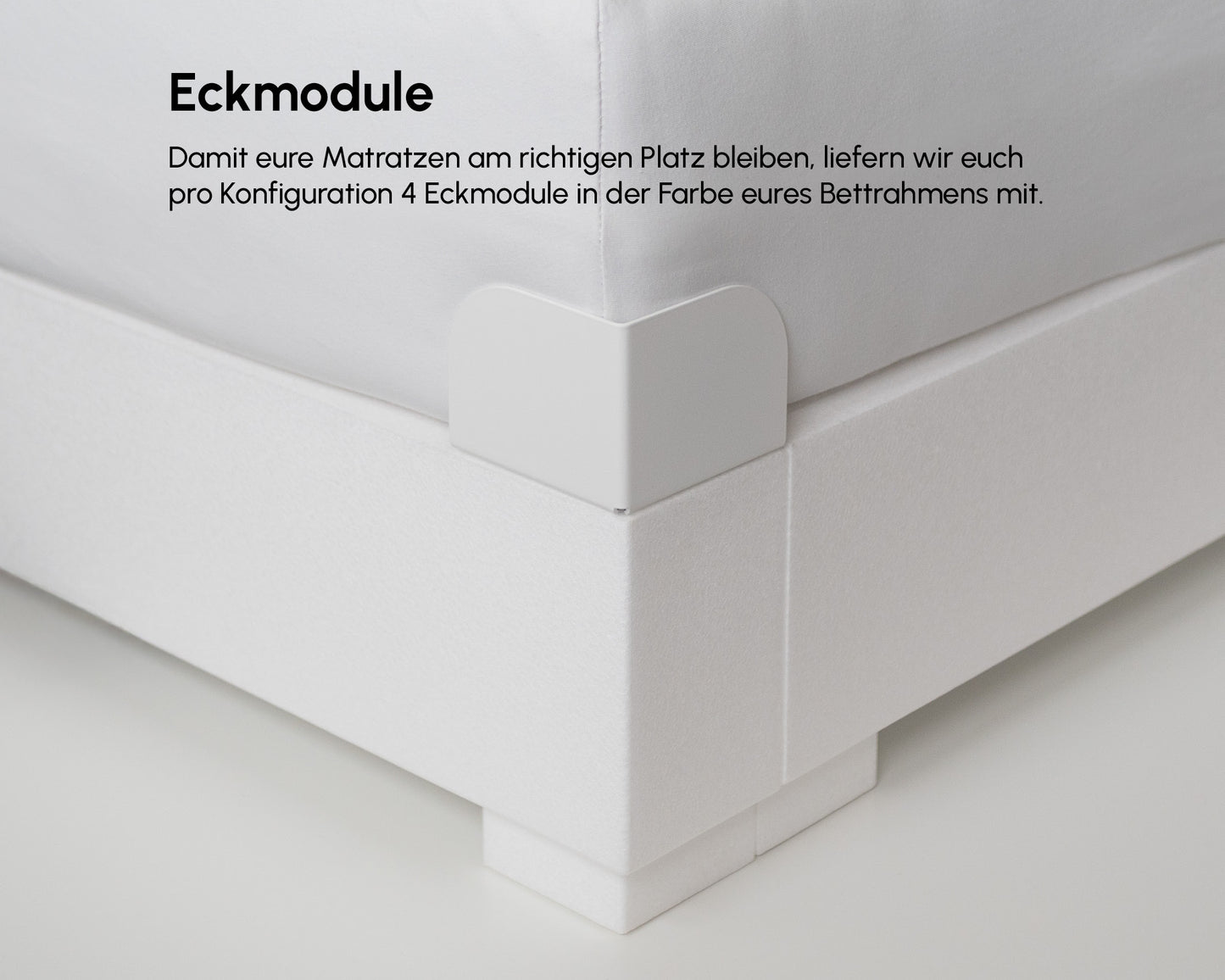 PALU Familienbett Eckmodule wohnweiß konfigurator