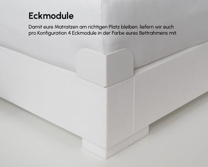 PALU Familienbett Eckmodule wohnweiß konfigurator