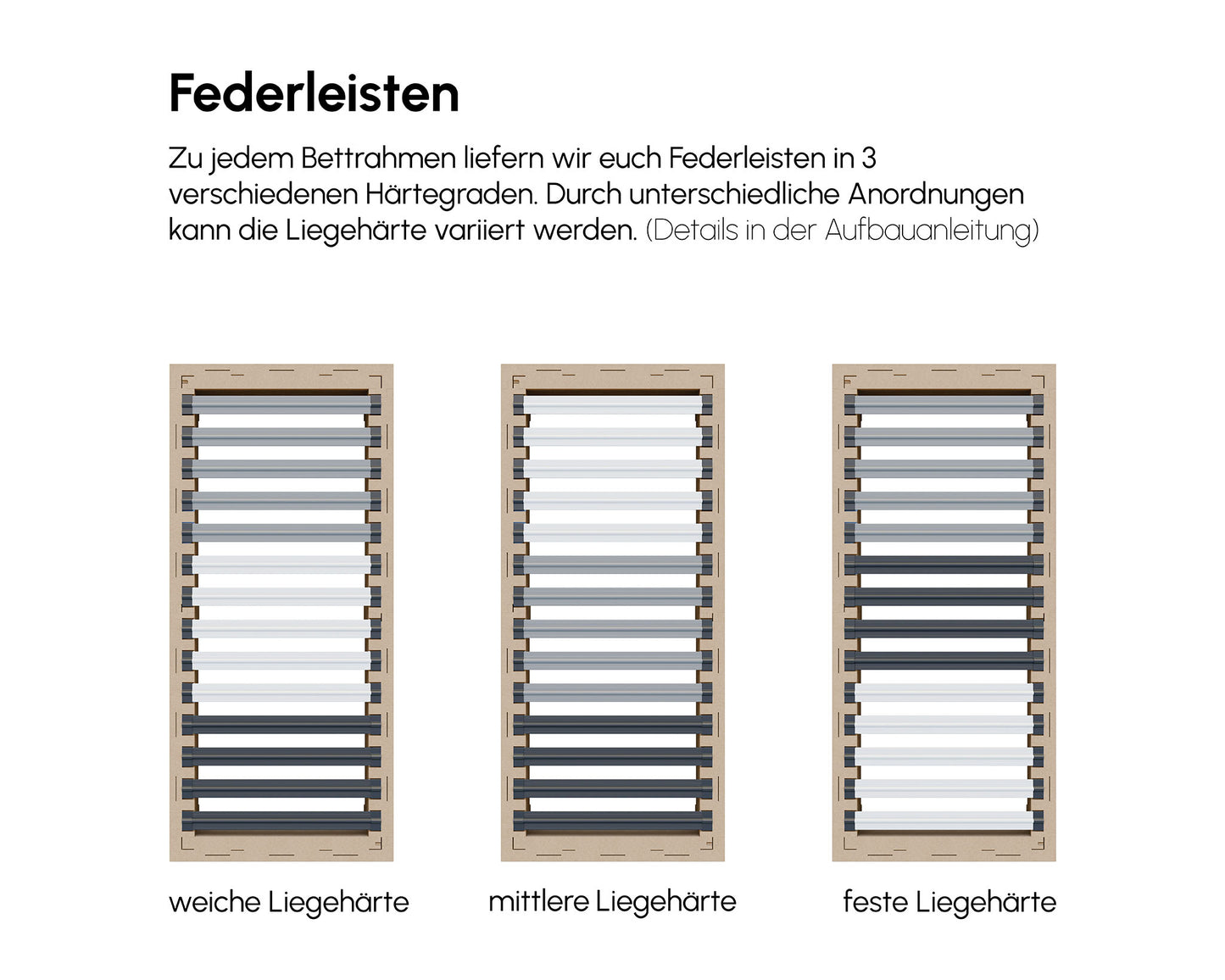 PALU Familienbett Federleisten konfigurator mandelbeige