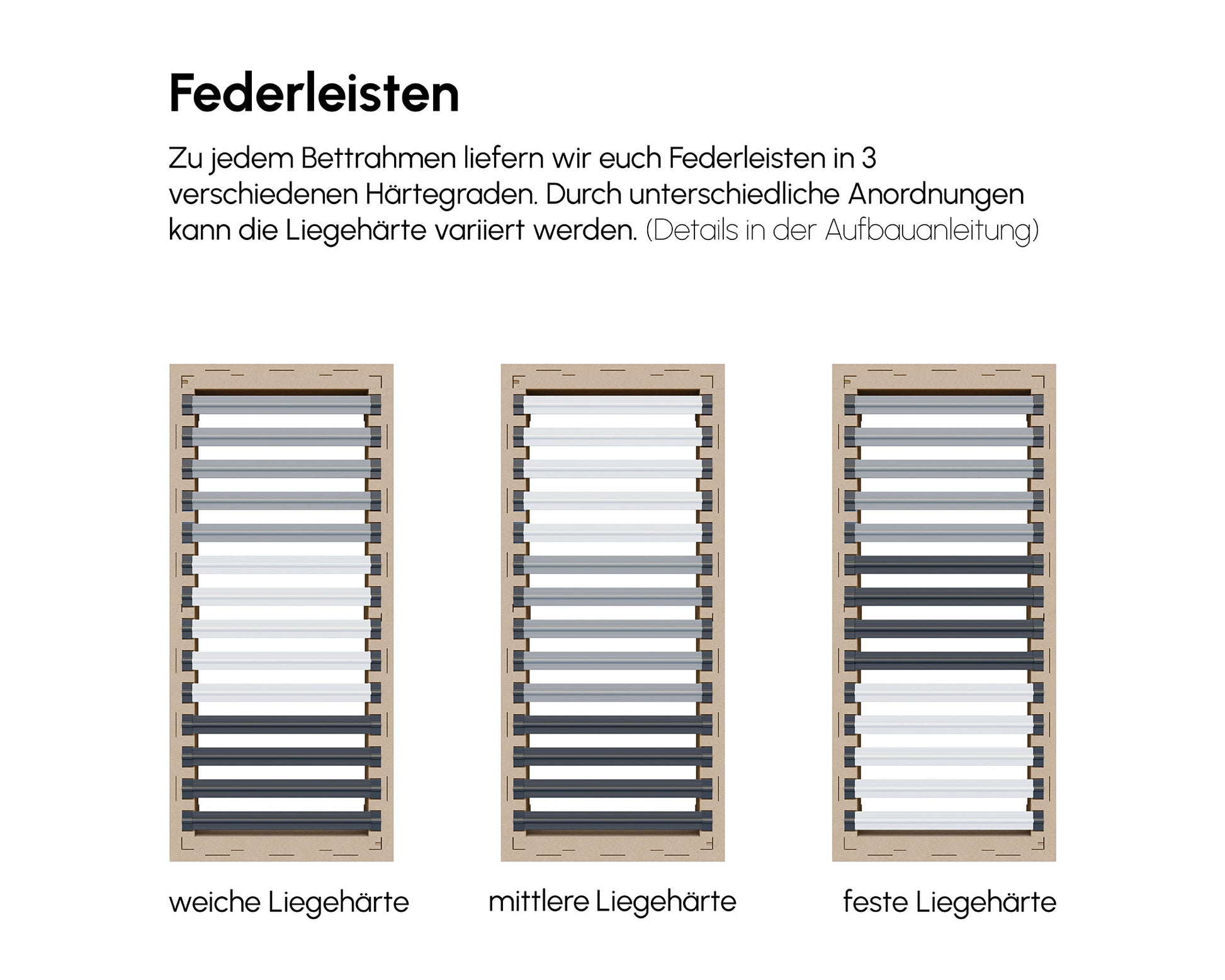 PALU Familienbett Federleisten konfigurator mandelbeige