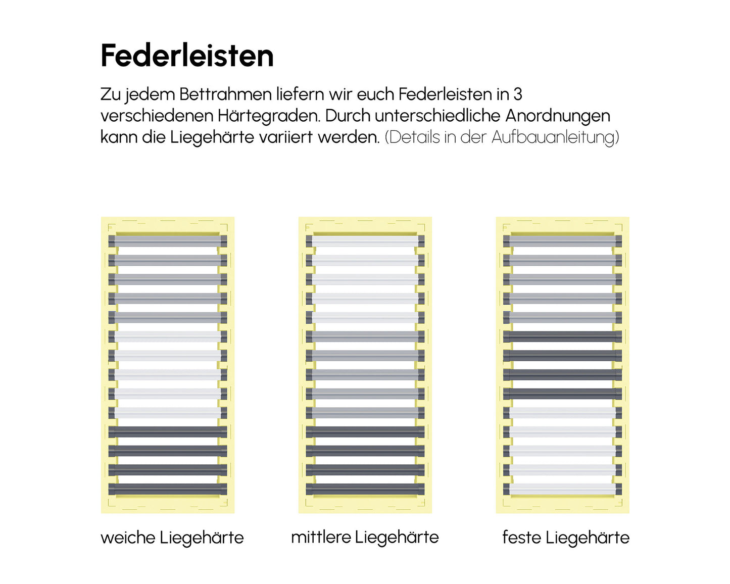 PALU Familienbett Federleisten konfigurator pastellgelb