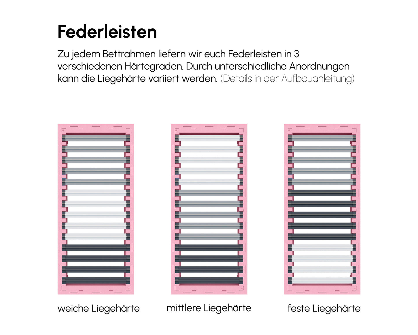 PALU Familienbett Federleisten babyrosa konfigurator