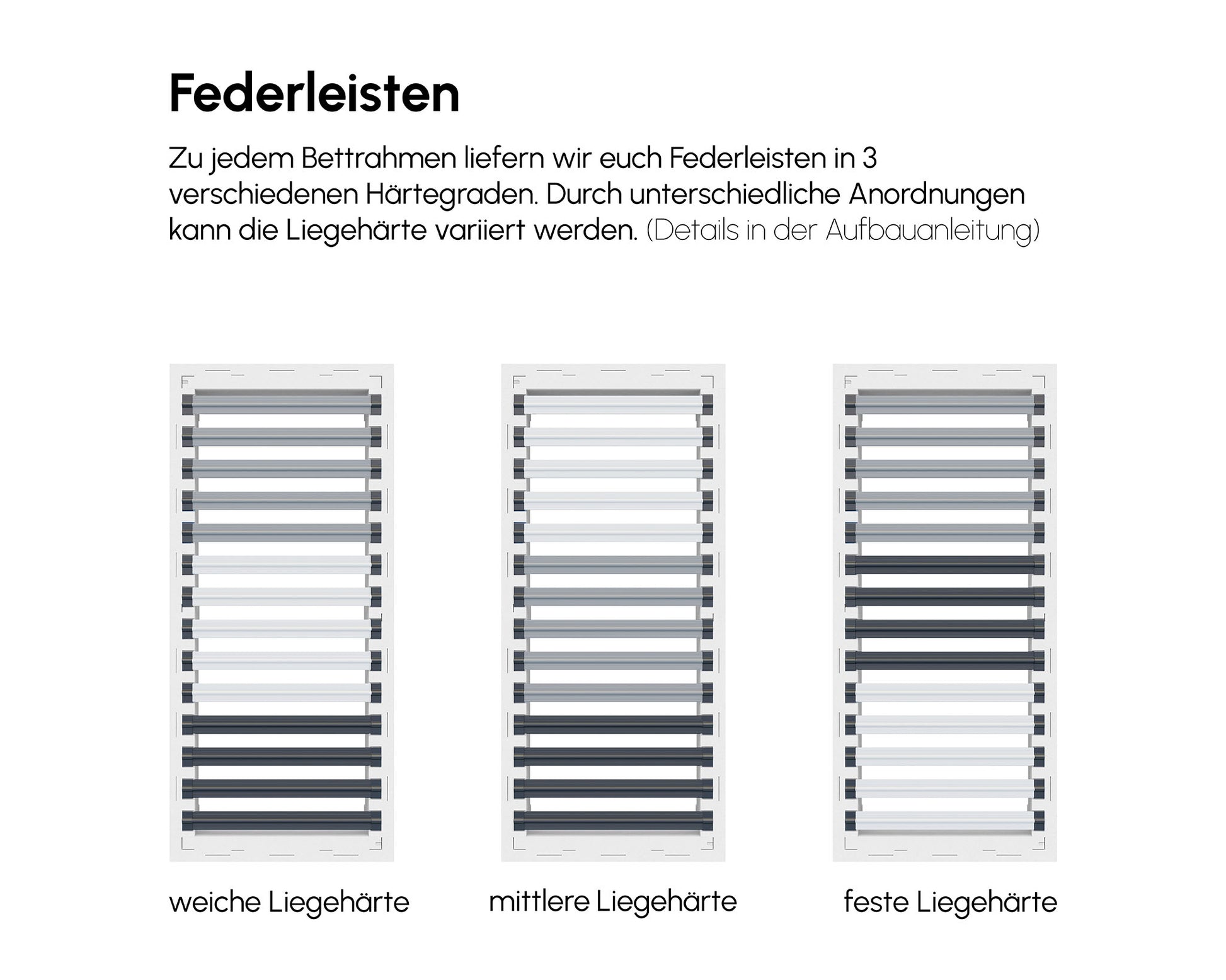 PALU Familienbett Federleisten konfigurator wohnweiß